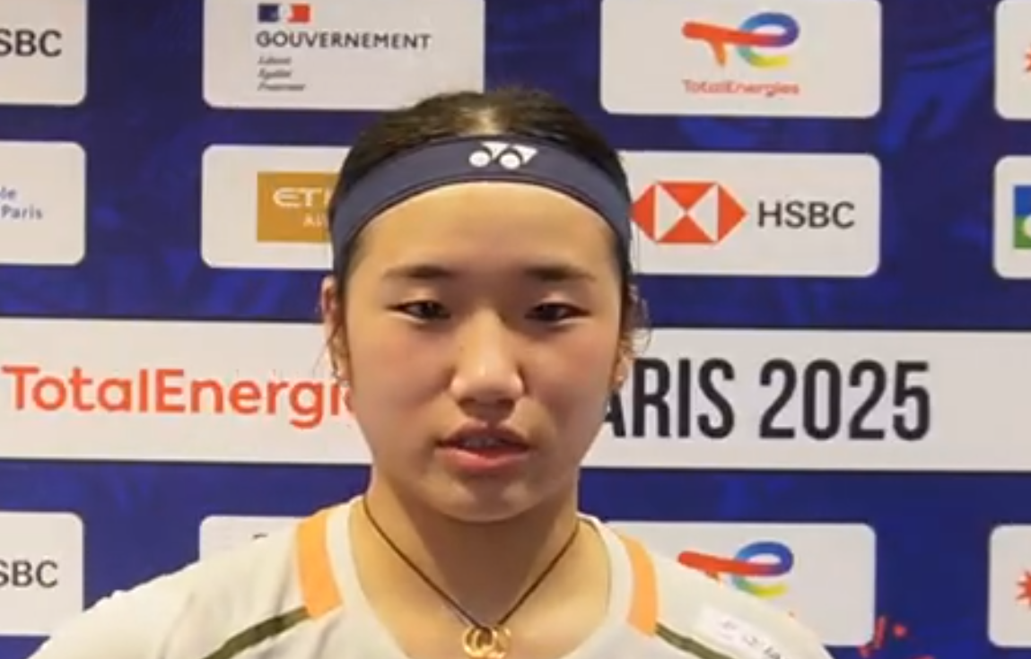 开云体育在线-陈雨菲晋级决赛，赛后治疗未采访！安洗莹爆赞+祝福伤势别严重！